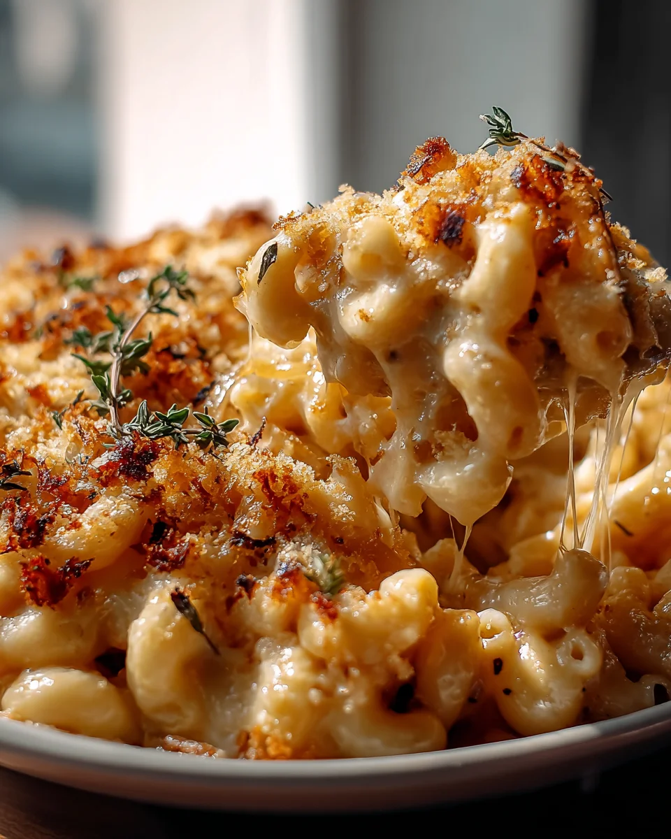 Cheesy French Onion Soup Mac & Cheese – A Flavor Fusion!