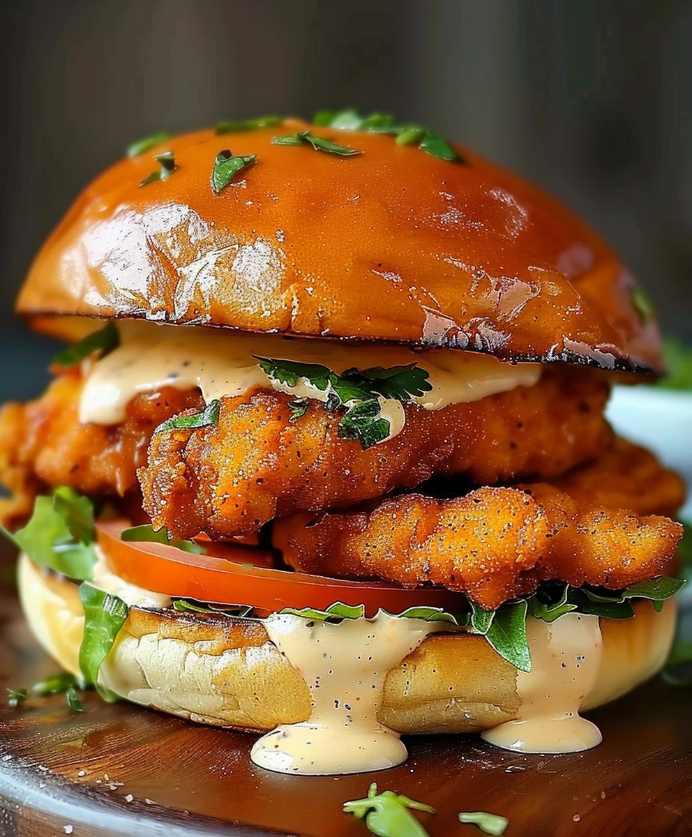 Crave-Worthy Spicy Chicken Sandwich & Creamy Homemade Sauce