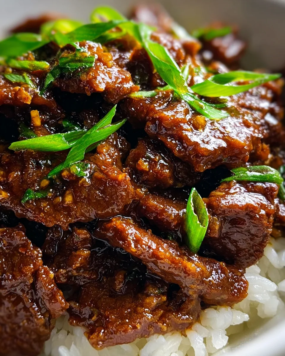 Slow Cooker Mongolian Beef: Easy, Flavorful Weeknight Meal