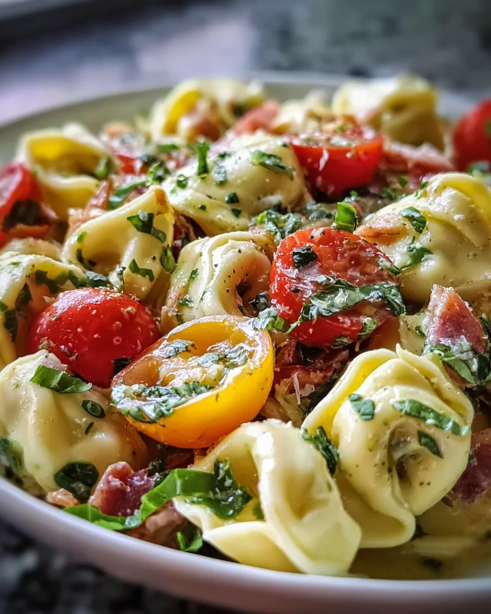 Fresh Grinder Tortellini Salad: Quick, Easy, & Flavorful!