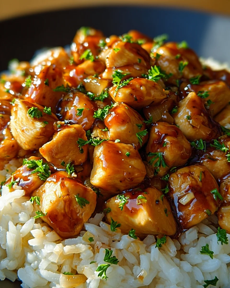 Savory One Pan Honey BBQ Chicken Rice: Weeknight Perfection