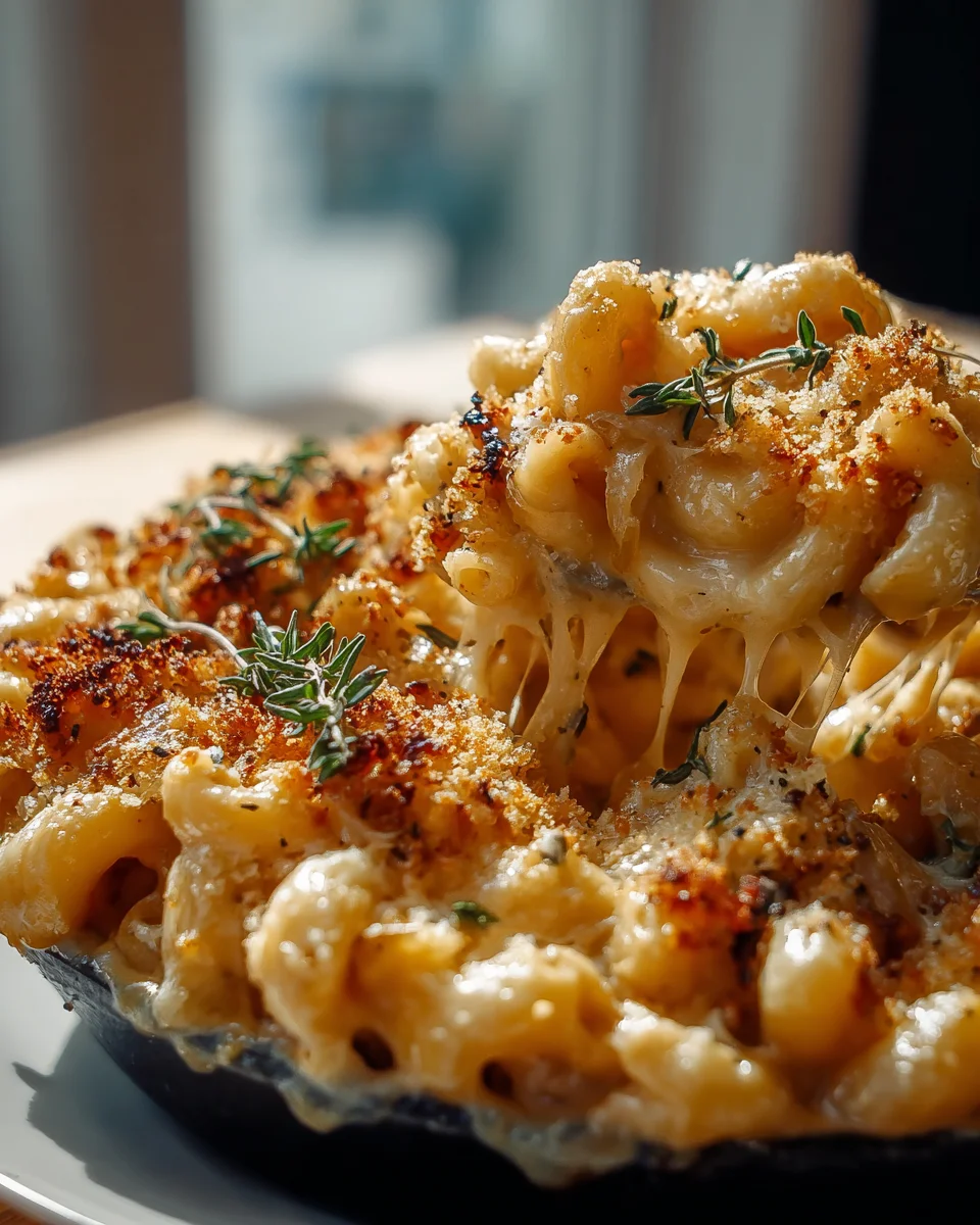 Cheesy French Onion Soup Mac & Cheese – A Flavor Fusion!