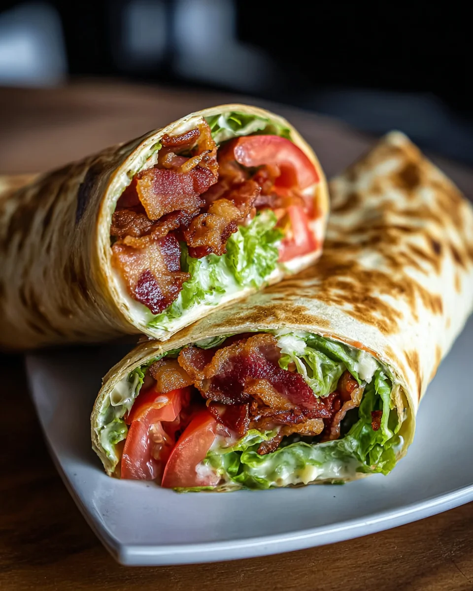 Secret Sauce BLT Wraps: A Gourmet Twist You'll Love