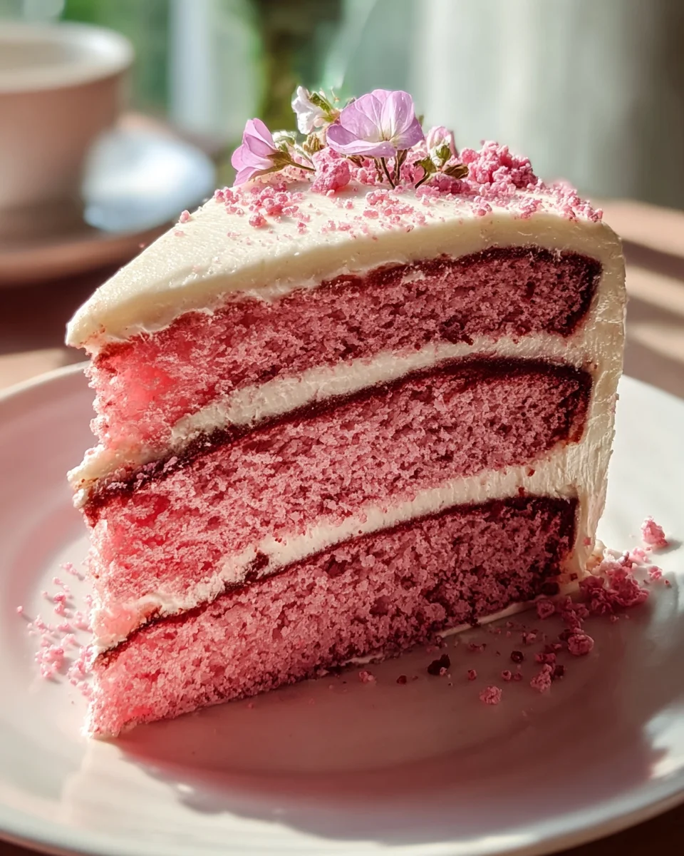 Mother's Day Pink Velvet Cake – A Sweet Treat for Mom!