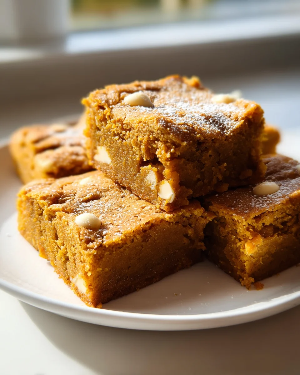 Best Pumpkin Blondies Recipe: Your New Favorite Fall Dessert!