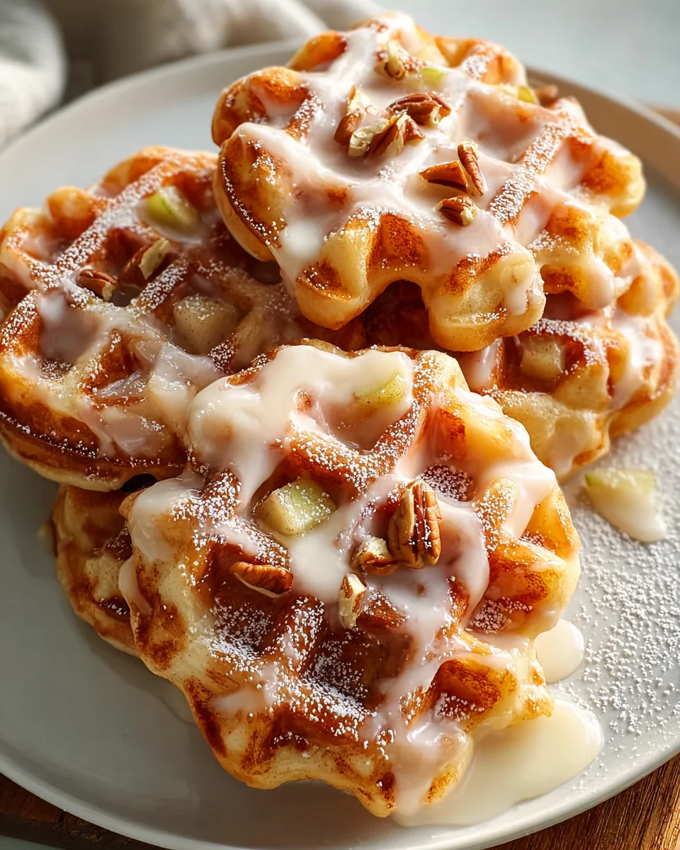 Apple Fritter Waffle Donuts: The Irresistible New Treat!