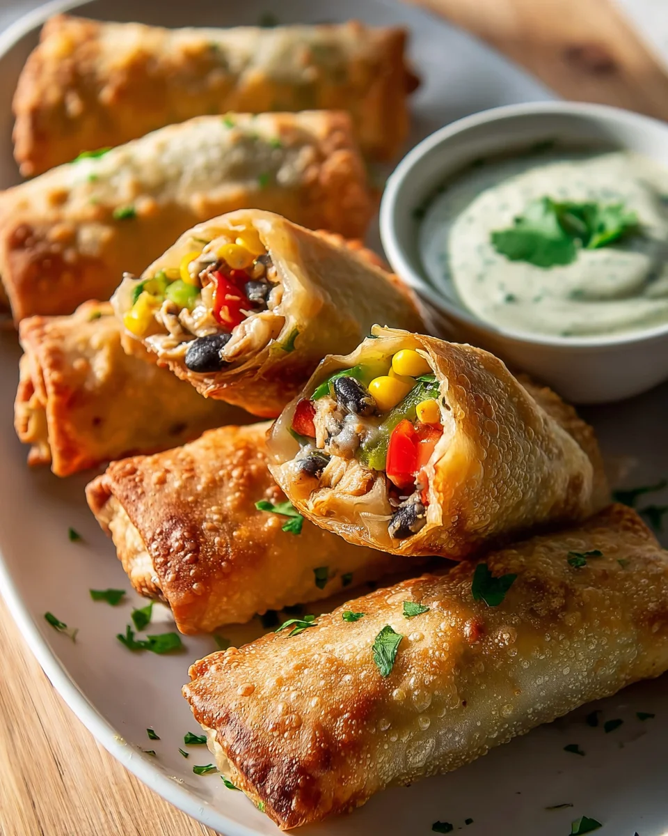 Chilis Southwest Beef Eggrolls: Crispy & Flavorful!