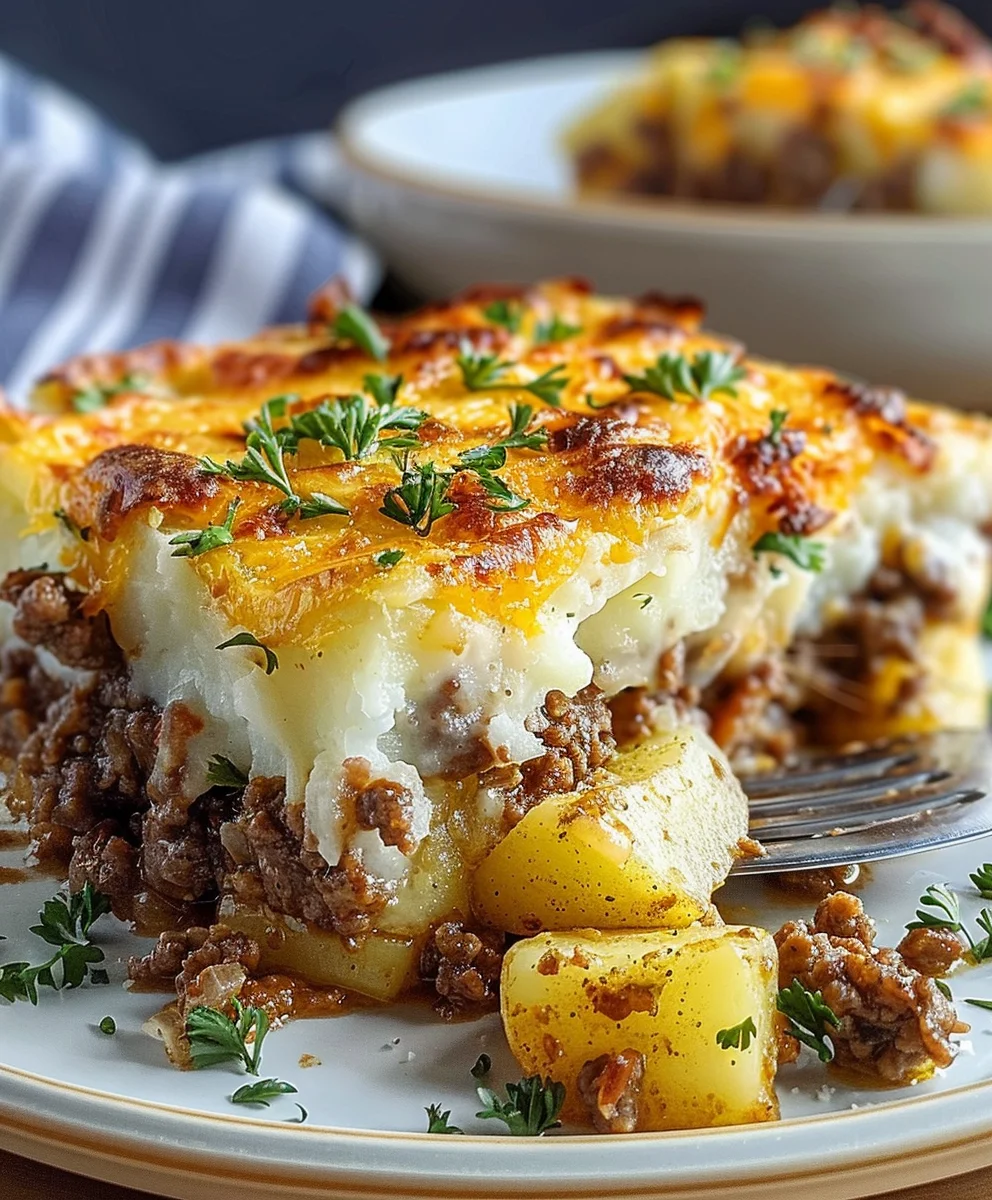 Ground Beef Potatoes Casserole
