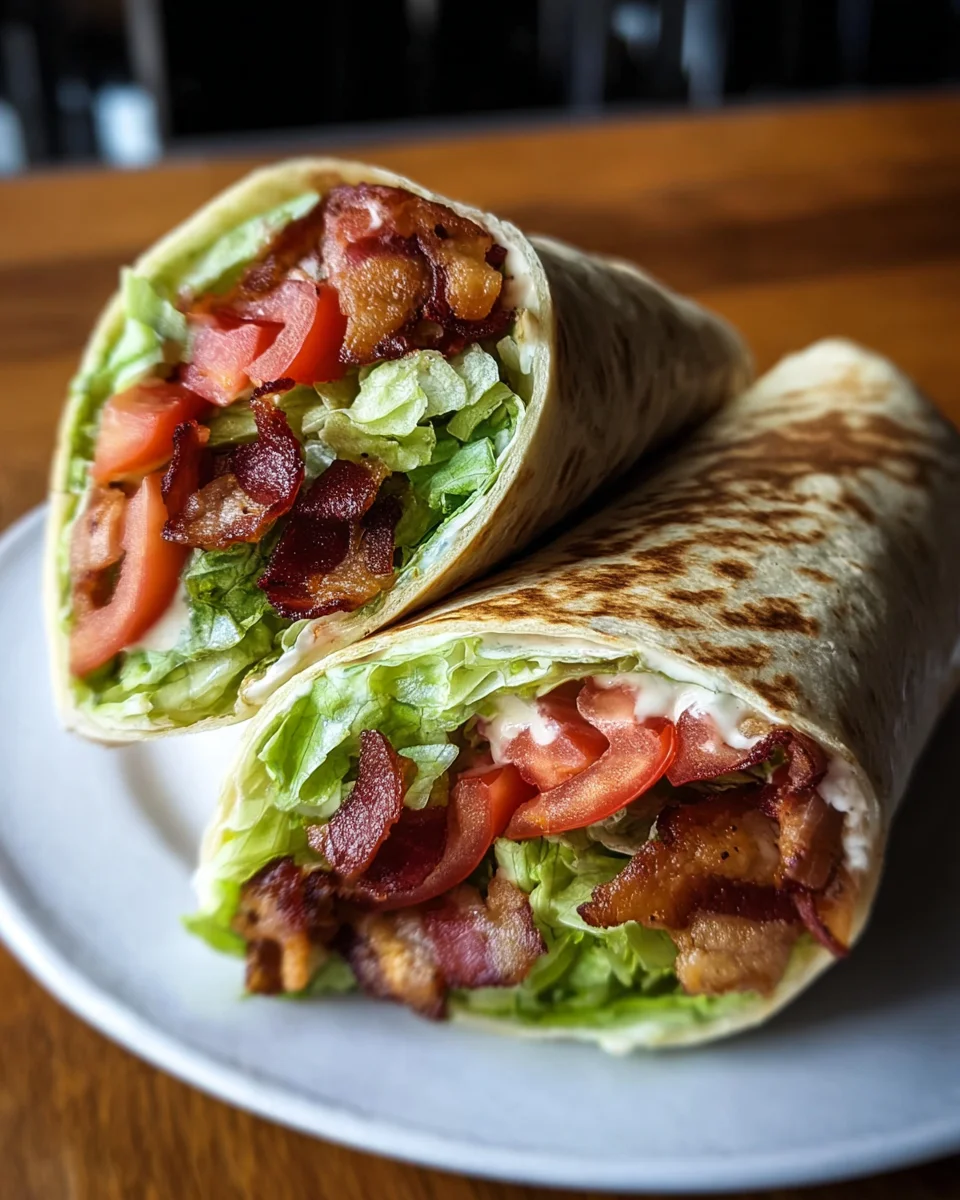 Secret Sauce BLT Wraps: A Gourmet Twist You'll Love