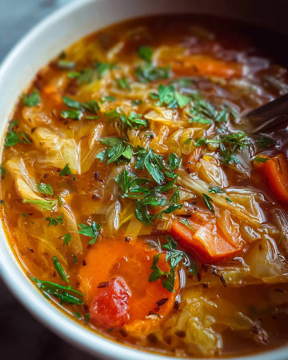 Amazing Cabbage Soup Recipe – Healthy, Hearty & Flavorful!