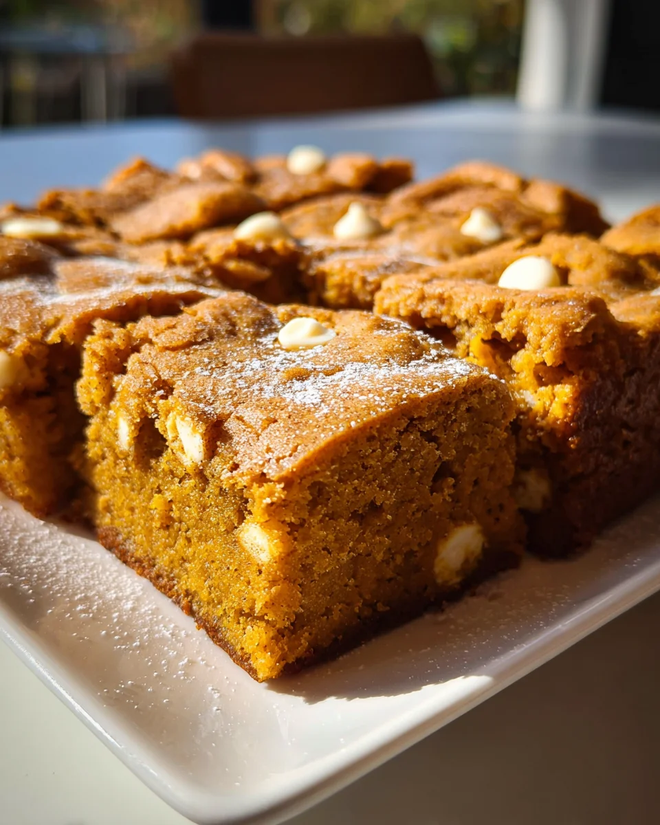 Best Pumpkin Blondies Recipe: Your New Favorite Fall Dessert!