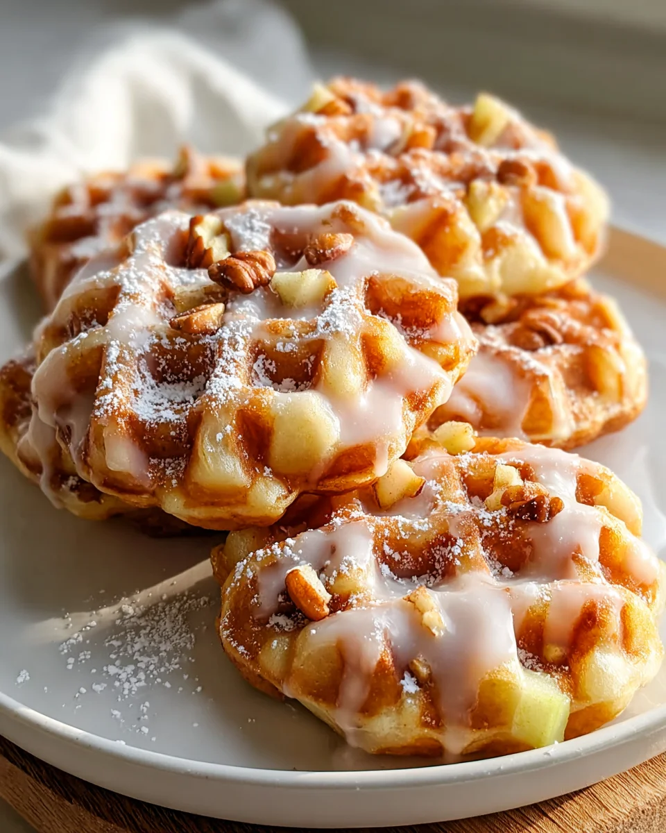 Apple Fritter Waffle Donuts: The Irresistible New Treat!