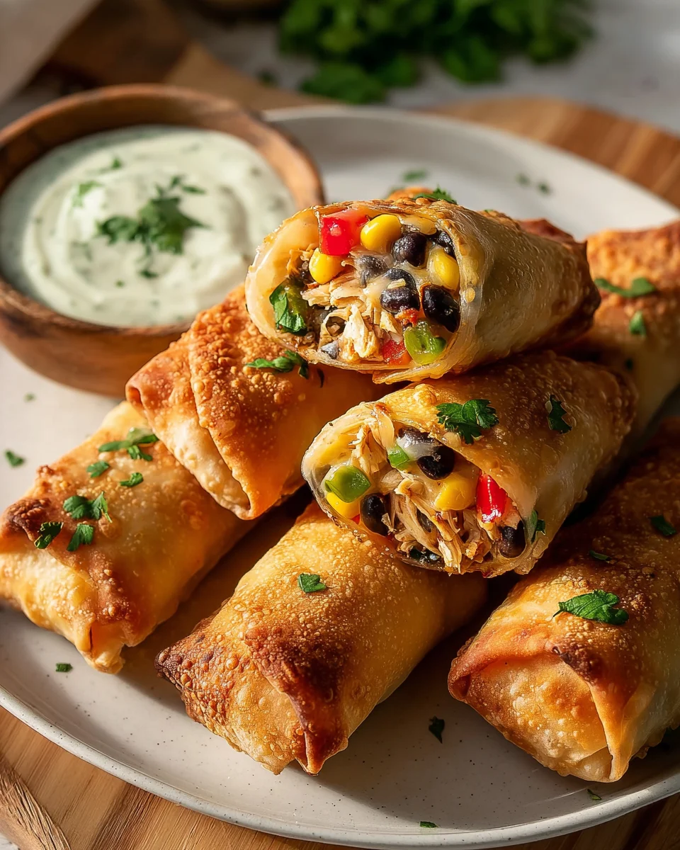 Chilis Southwest Beef Eggrolls: Crispy & Flavorful!