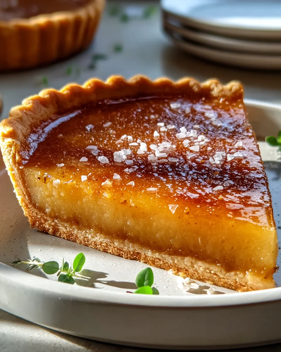 Salted Honey Pie Recipe: Sweet & Salty Dessert Perfection