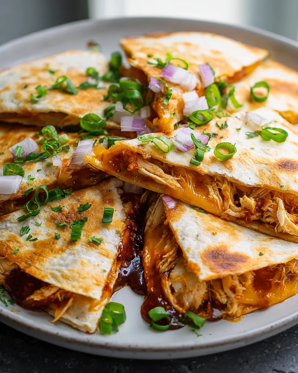 Easy BBQ Chicken Quesadillas – Your New Favorite Dinner!