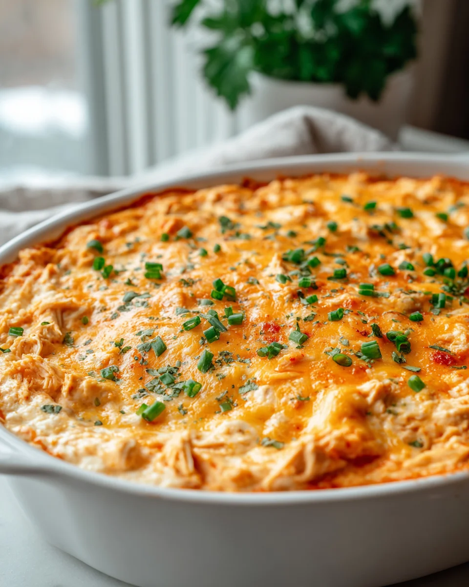 Easy Buffalo Chicken Dip