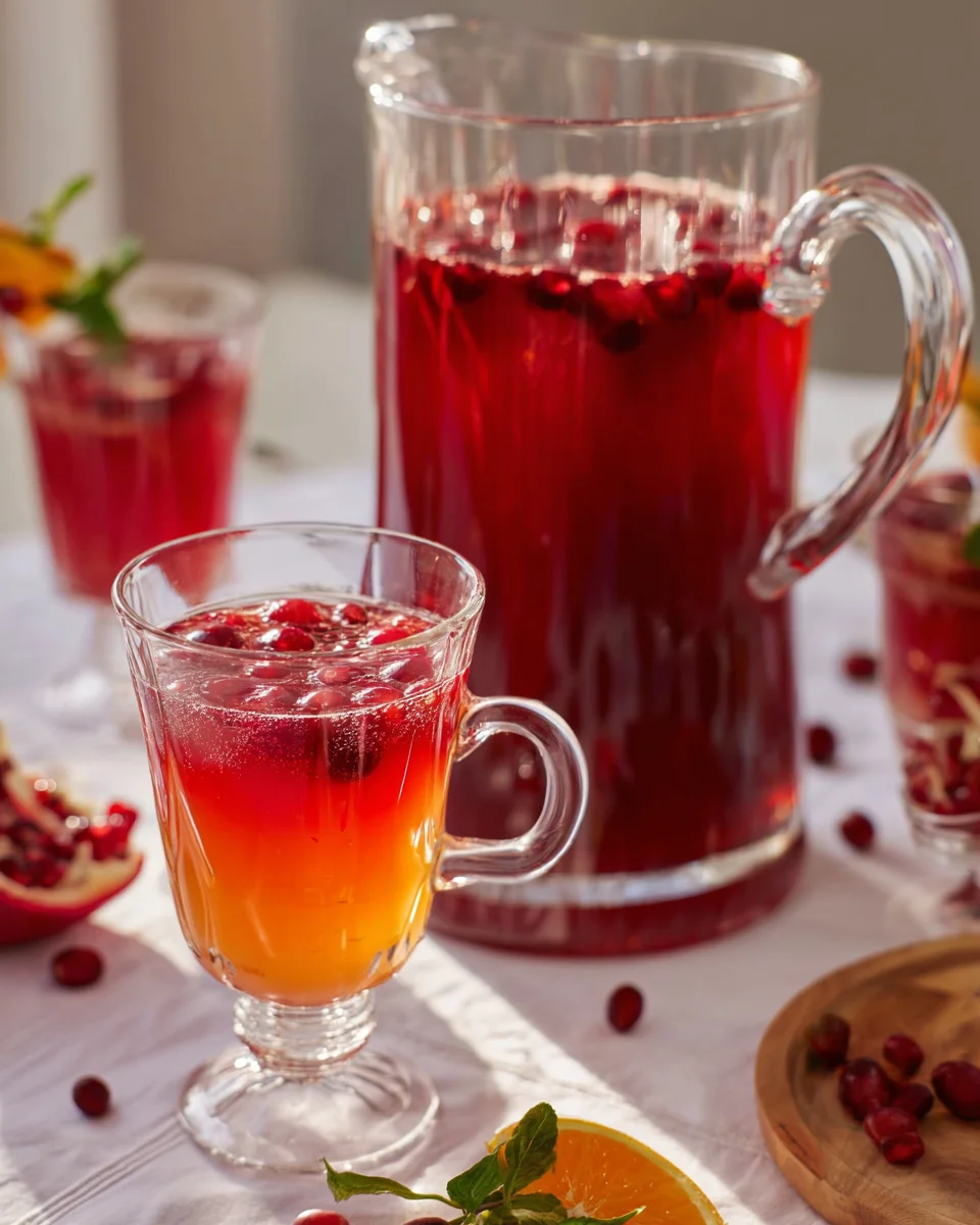 Best Christmas Punch Recipe – Festive & Non-Alcoholic Fun!
