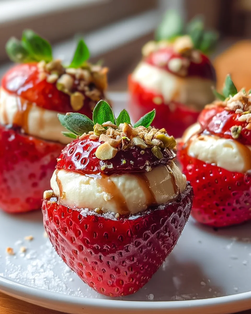Cheesecake Stuffed Strawberries: A Delightful Dessert Treat