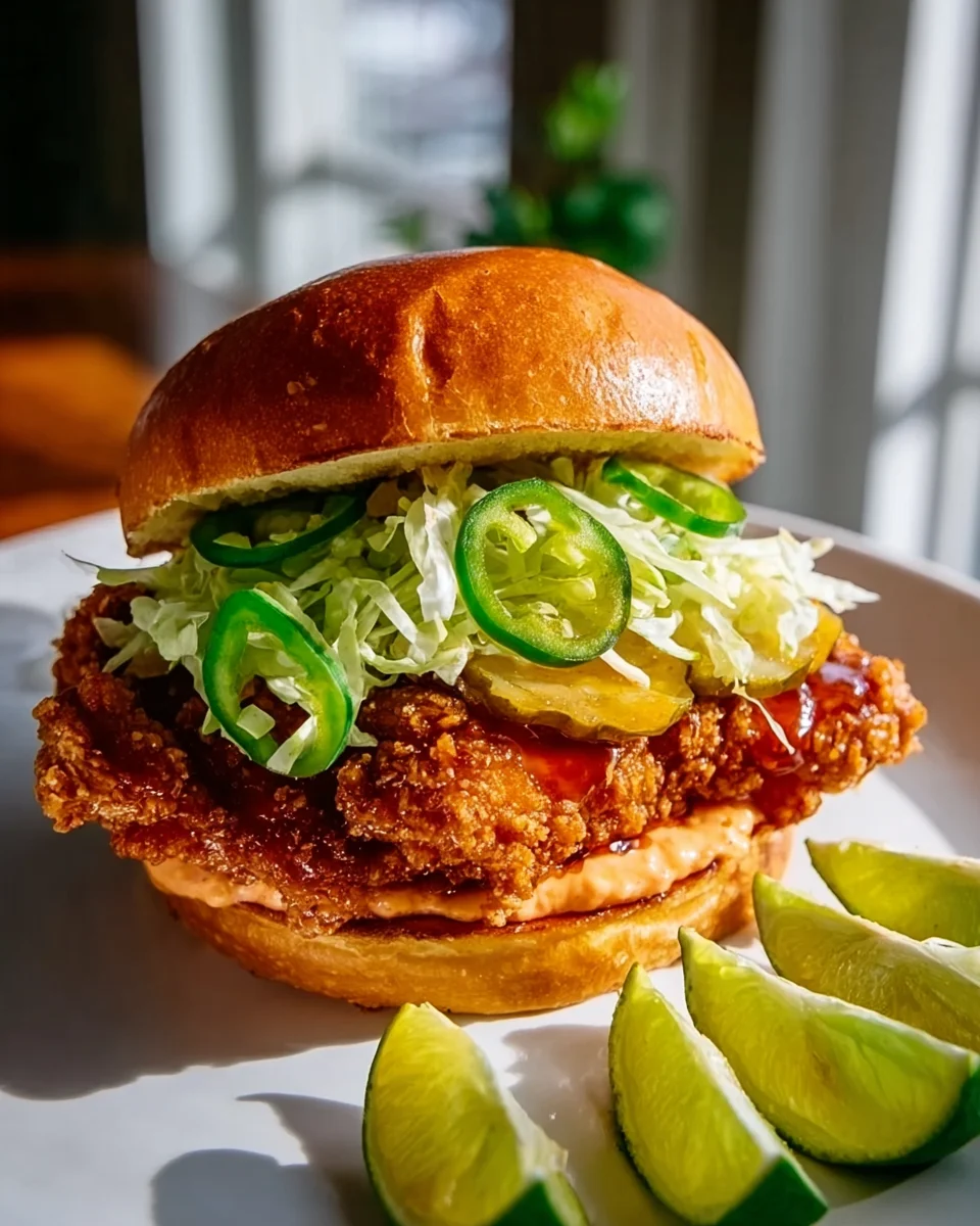 Craving Thai Fried Chicken Sandwich? This is The One!