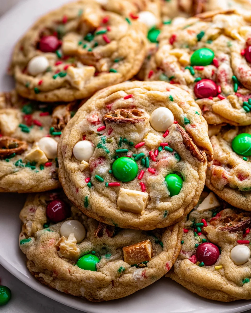Christmas Kitchen Sink Cookies