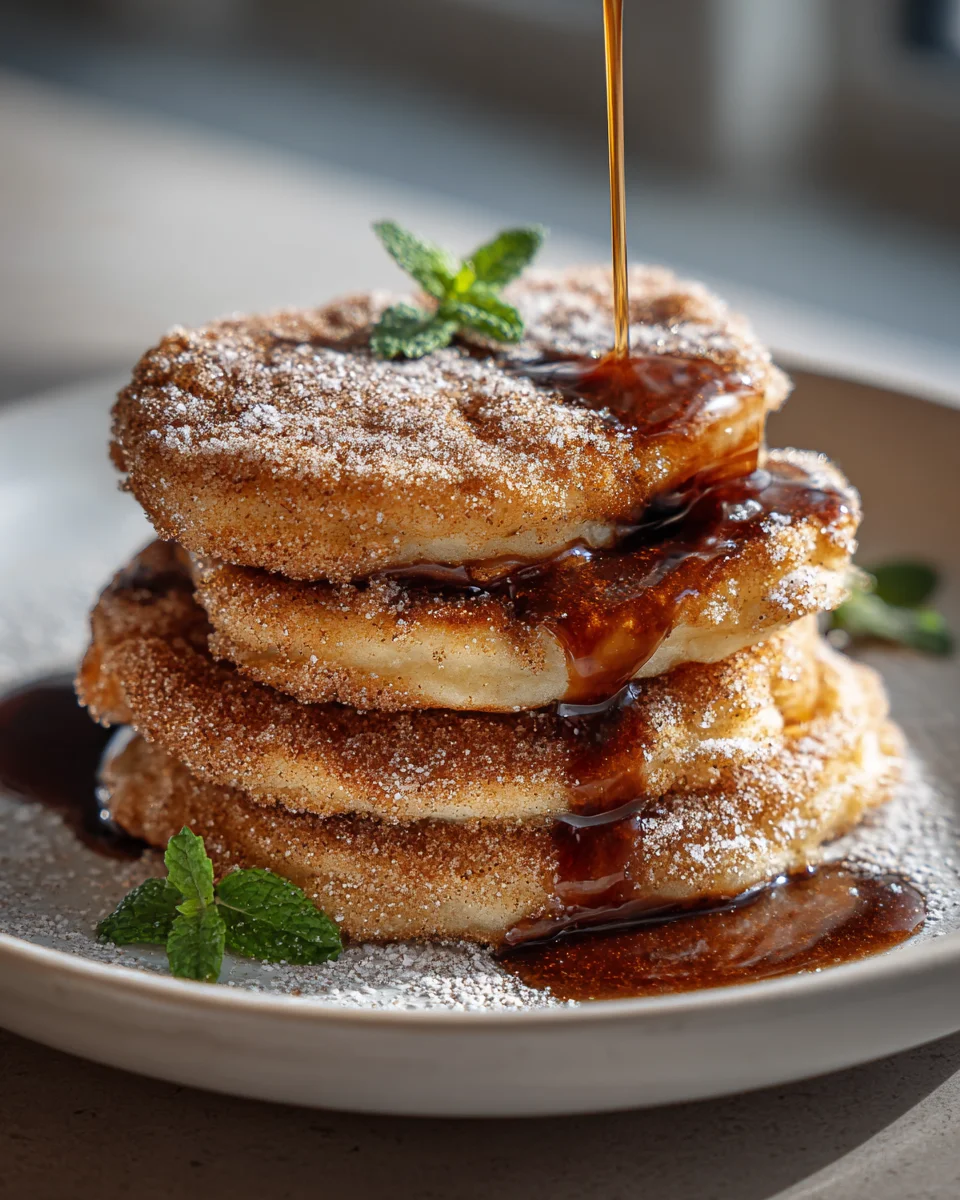 Sweet Spanish Churro Pancakes: Perfect Breakfast Treat