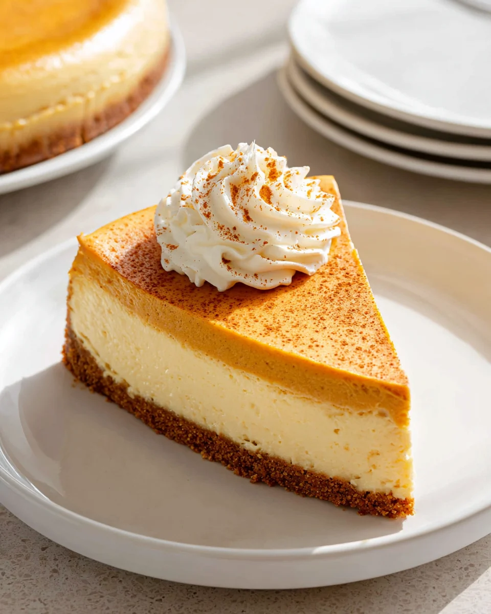 Dreamy Pumpkin Pie Cheesecake Recipe – A Fall Favorite!