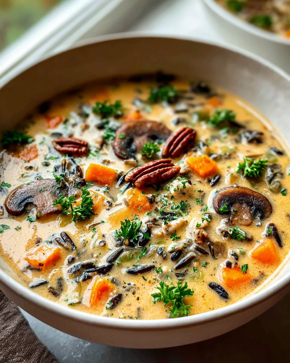 Delicious Autumn Wild Rice Soup Recipe for Cozy Nights