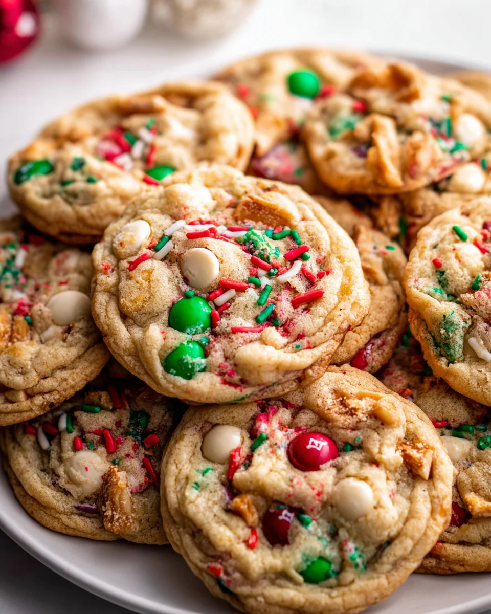 Delicious Christmas Kitchen Sink Cookies Recipe for the Holidays