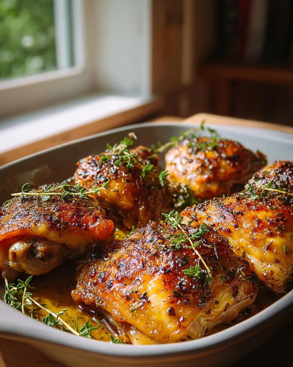 Delicious Baked Chicken Thighs Recipe for Easy Weeknight Meals