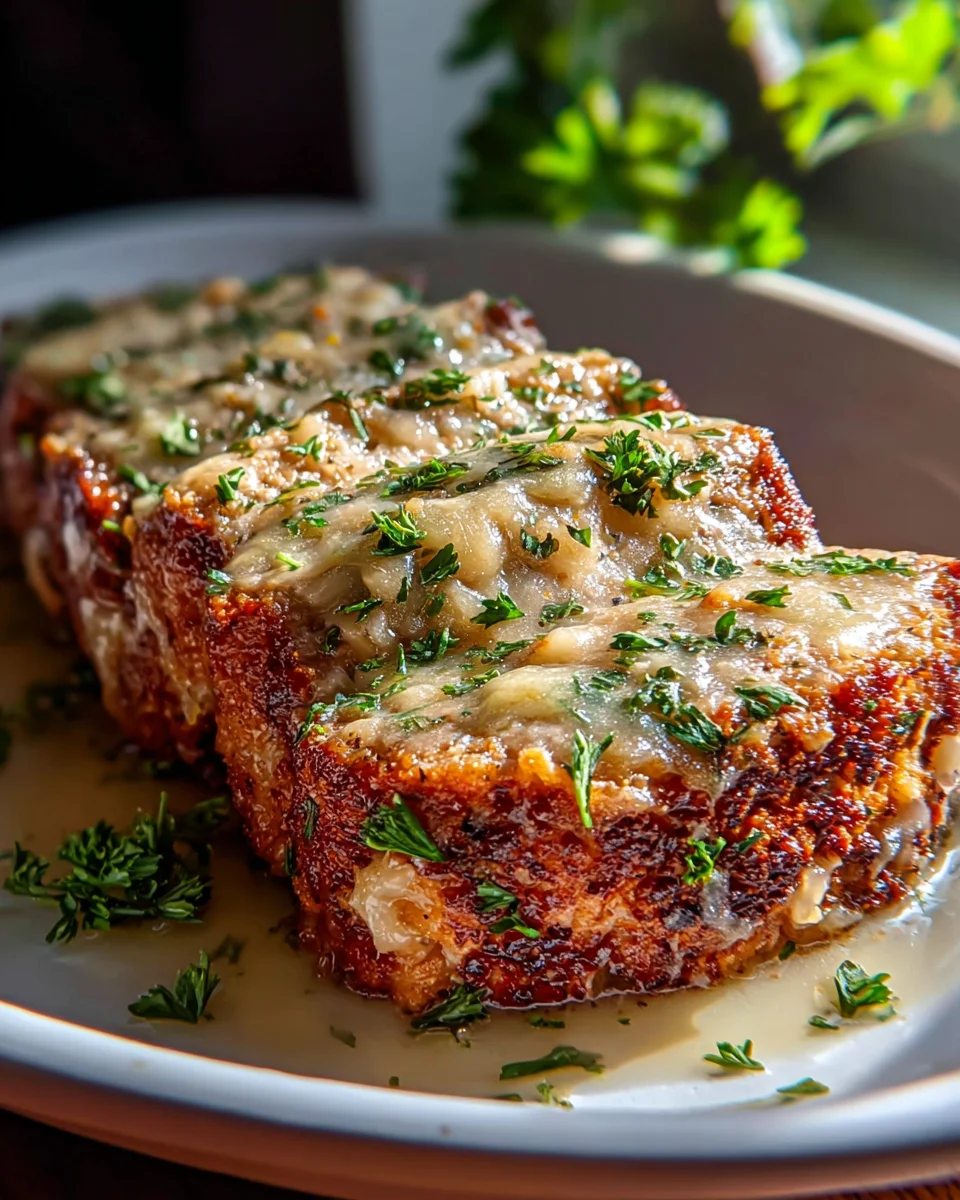 Irresistible Garlic Parmesan Chicken Meatloaf Recipe