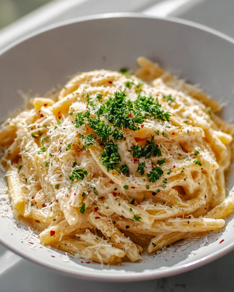 Creamy Garlic Pasta in One Pot - Easy & Delicious Recipe!