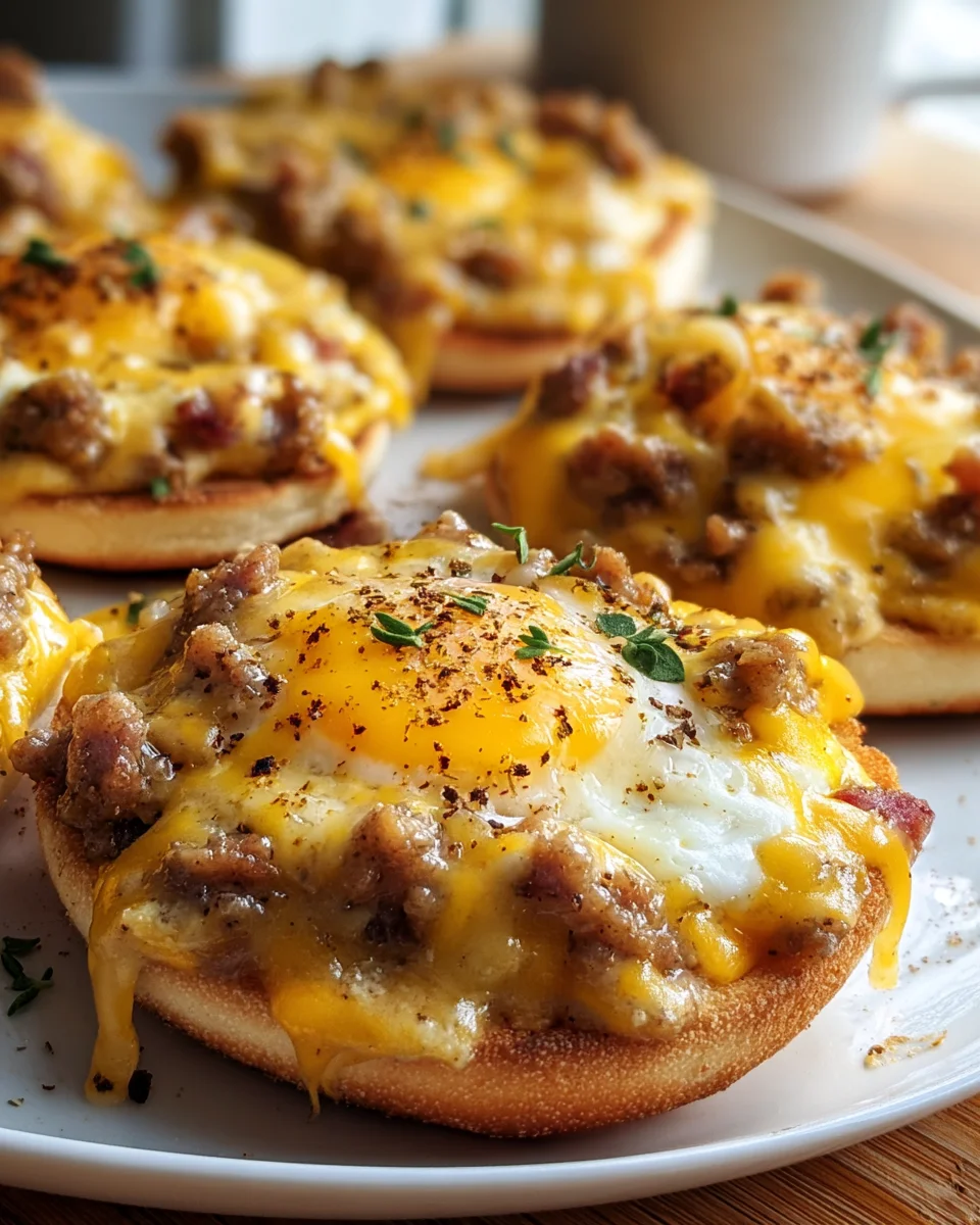 Delicious English Muffin Breakfast Pizza Recipe to Try Today!
