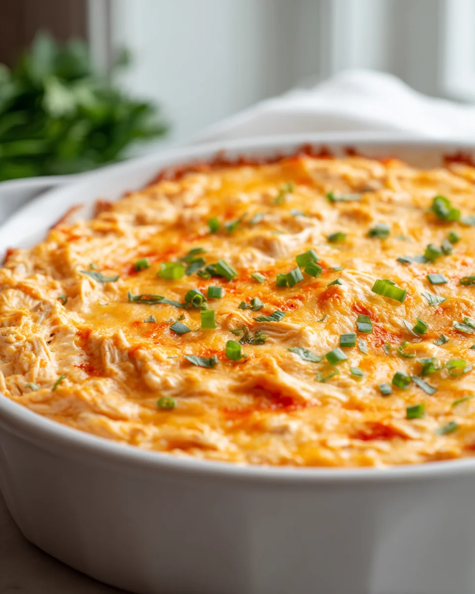 Easy Buffalo Chicken Dip: A Crowd-Pleasing Appetizer Delight!