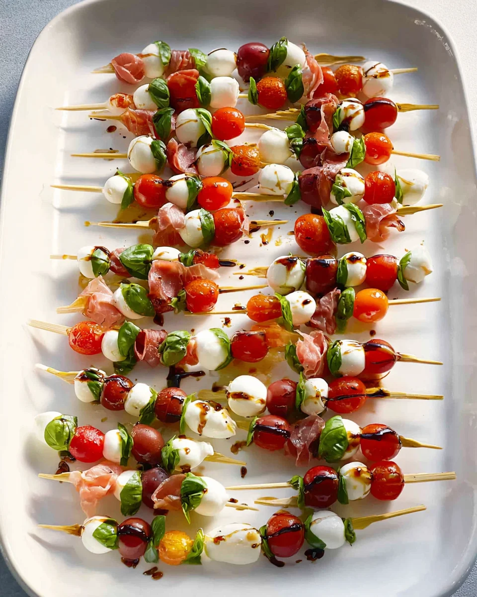 Delicious Caprese Skewers Recipe for Perfect Summer Bites