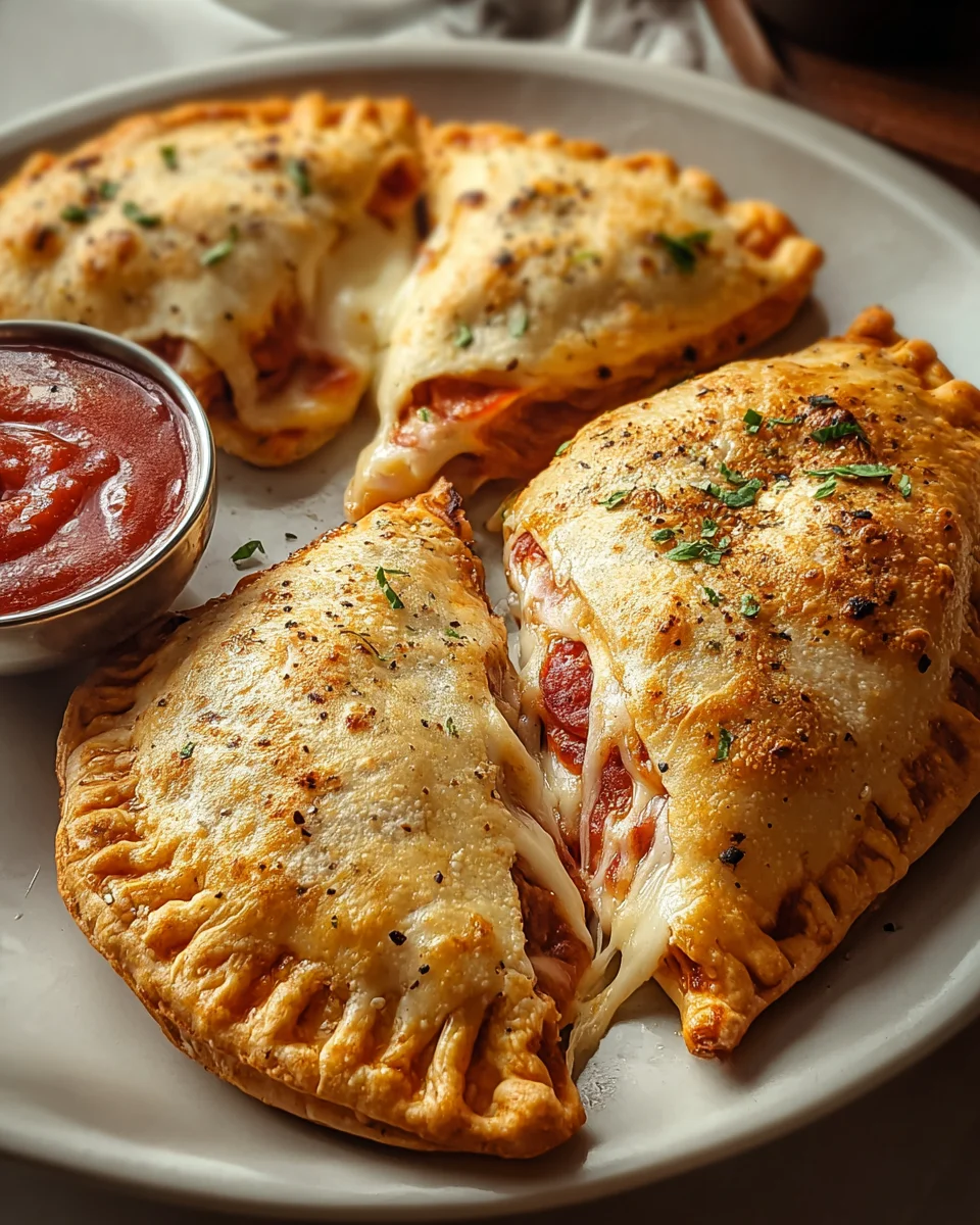 Delicious High Protein Pizza Hot Pockets for Guilt-Free Snacking