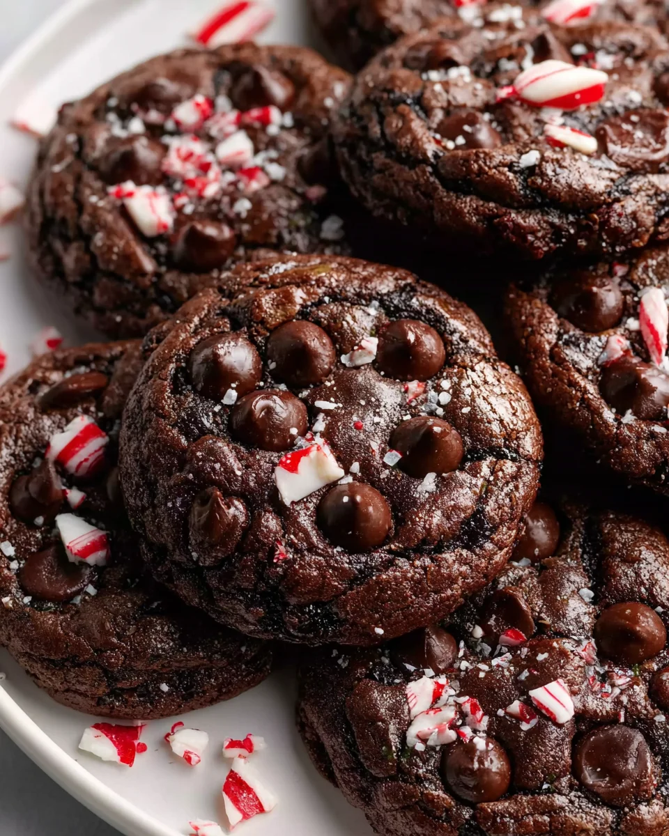 Peppermint Brownie Cookies: Festive & Delicious Treat!