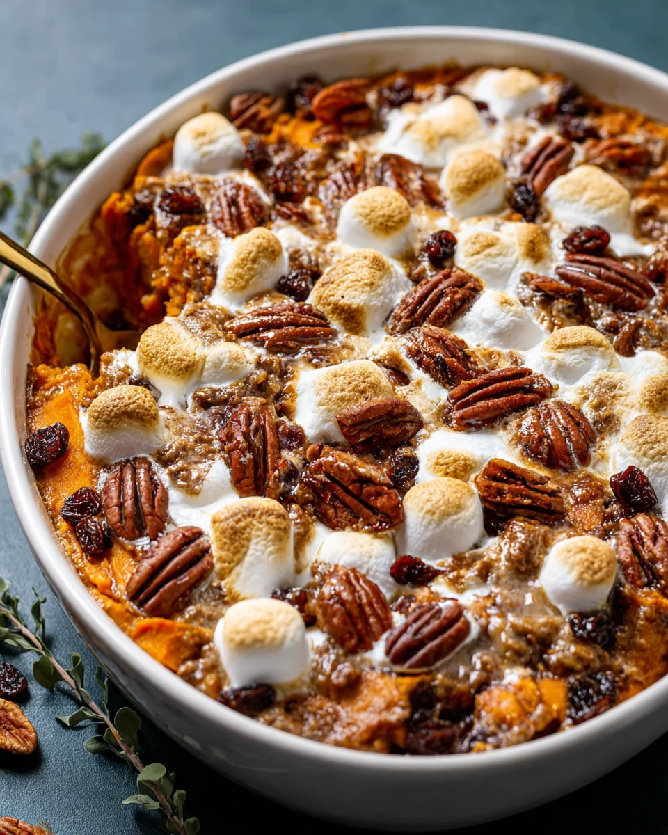 Delicious Southern Maple Sweet Potato Casserole Recipe