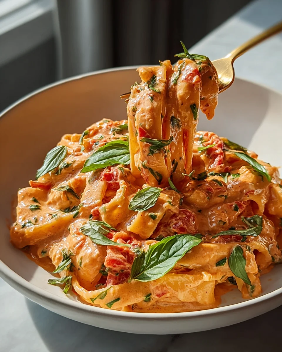 Creamy Tomato Garlic Pasta: Easy, Delicious Weeknight Dinner!