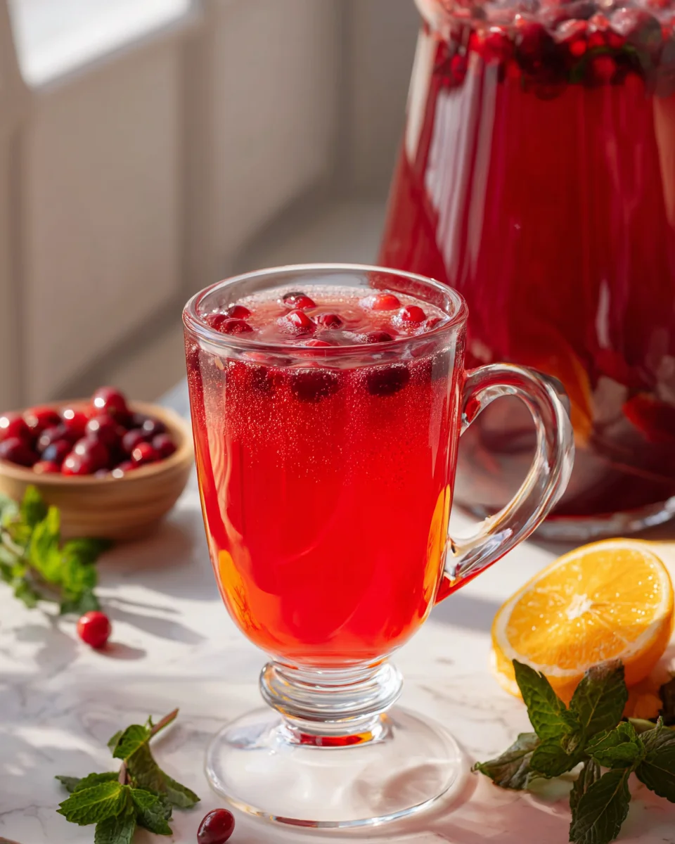 Festive Christmas Punch Recipe: Delicious Non-Alcoholic Delight!