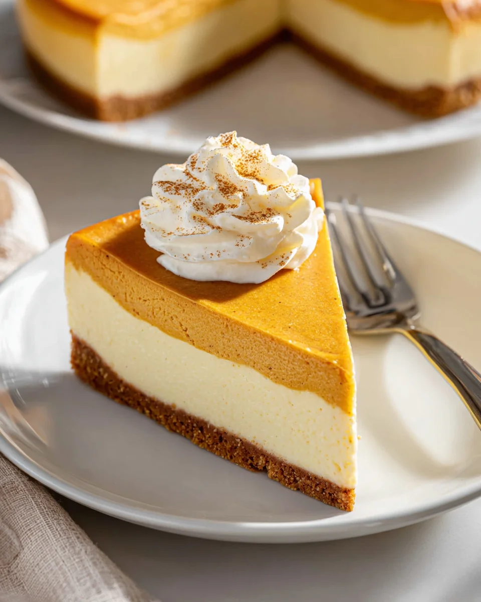 Easy Pumpkin Pie Cheesecake