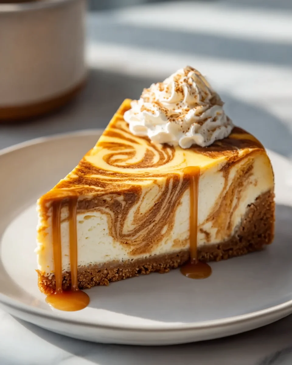 Easy Pumpkin Swirl Cheesecake: Perfect Fall Dessert!