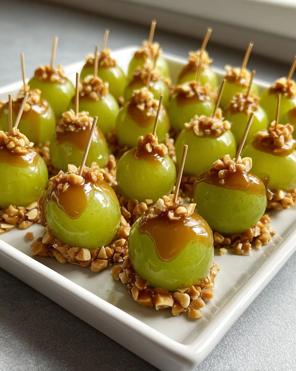 Delicious Caramel Apple Grapes Recipe for Sweet Treat Lovers