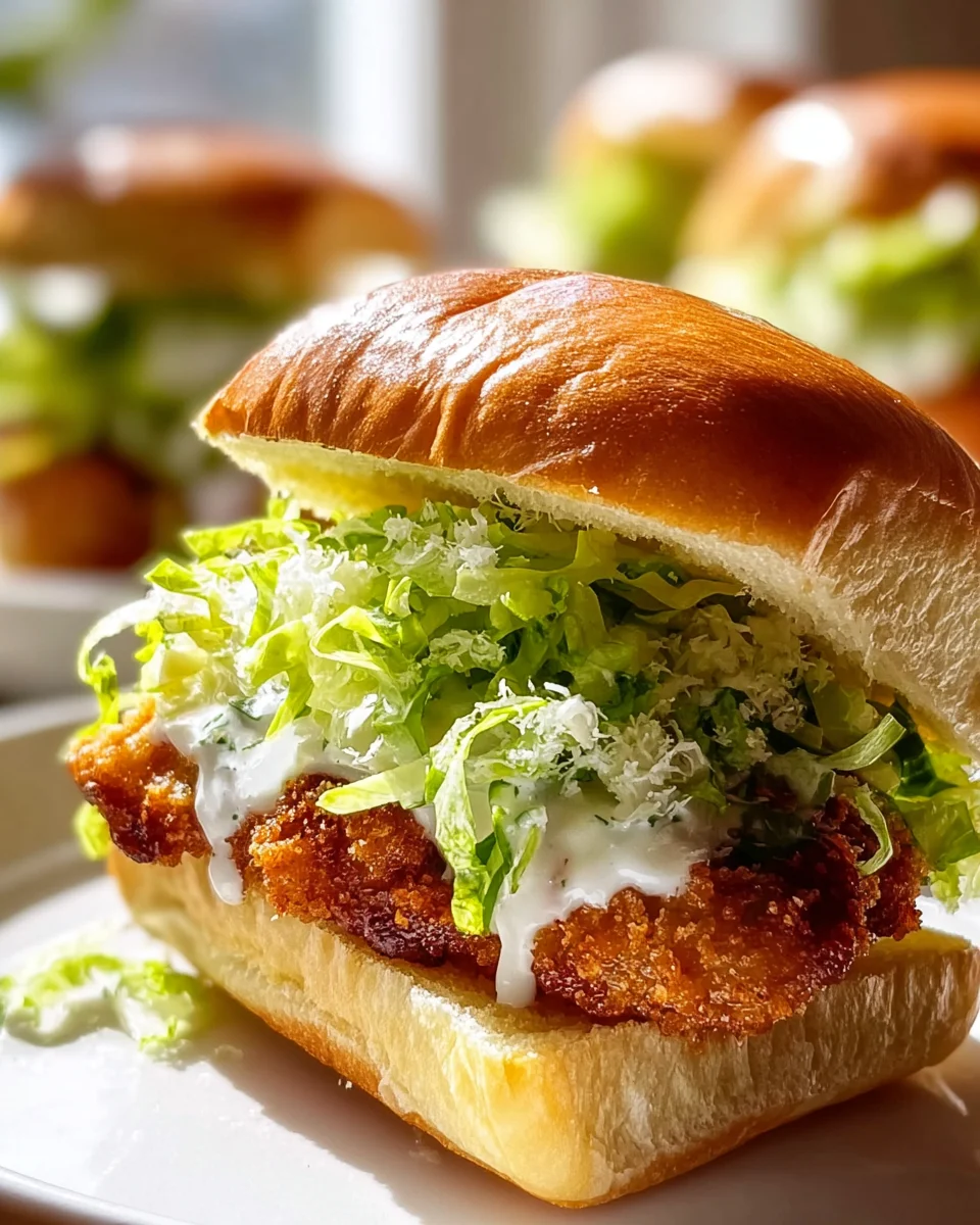 Crispy Chicken Caesar Sandwich: Quick & Delicious Lunch Idea