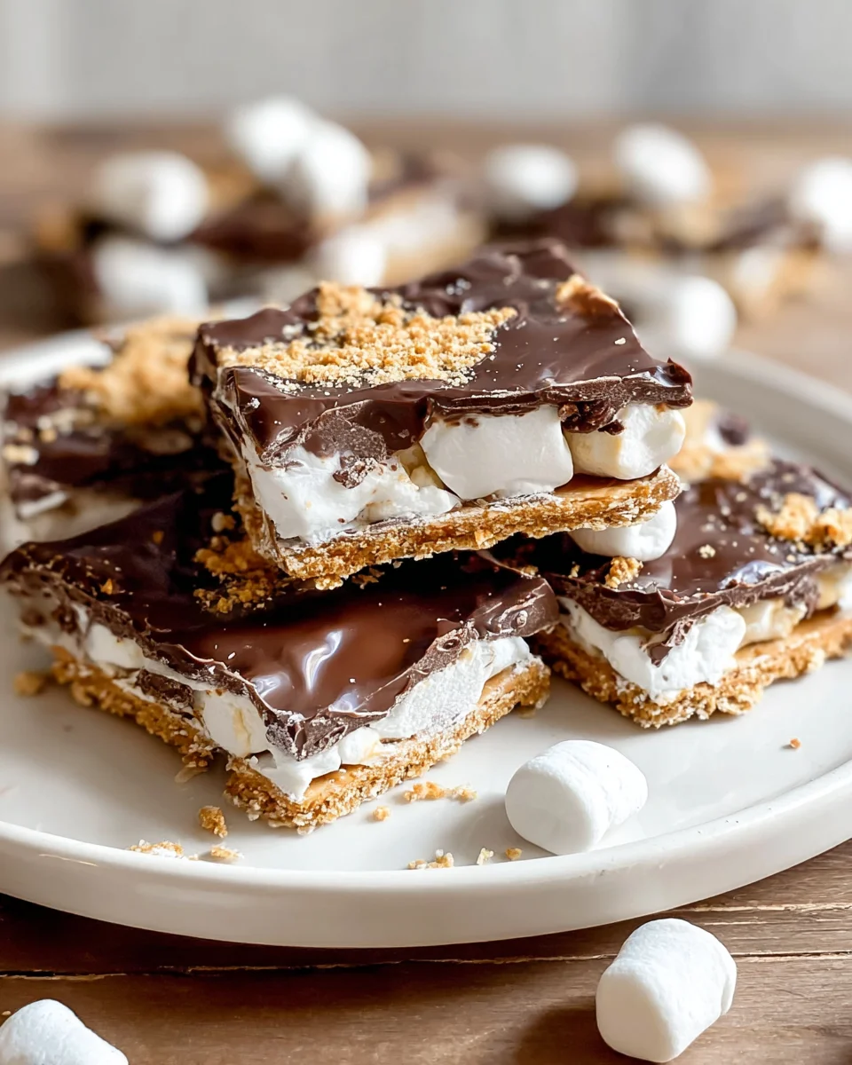 Irresistible S'mores Bark Recipe for Sweet Nostalgia Delight