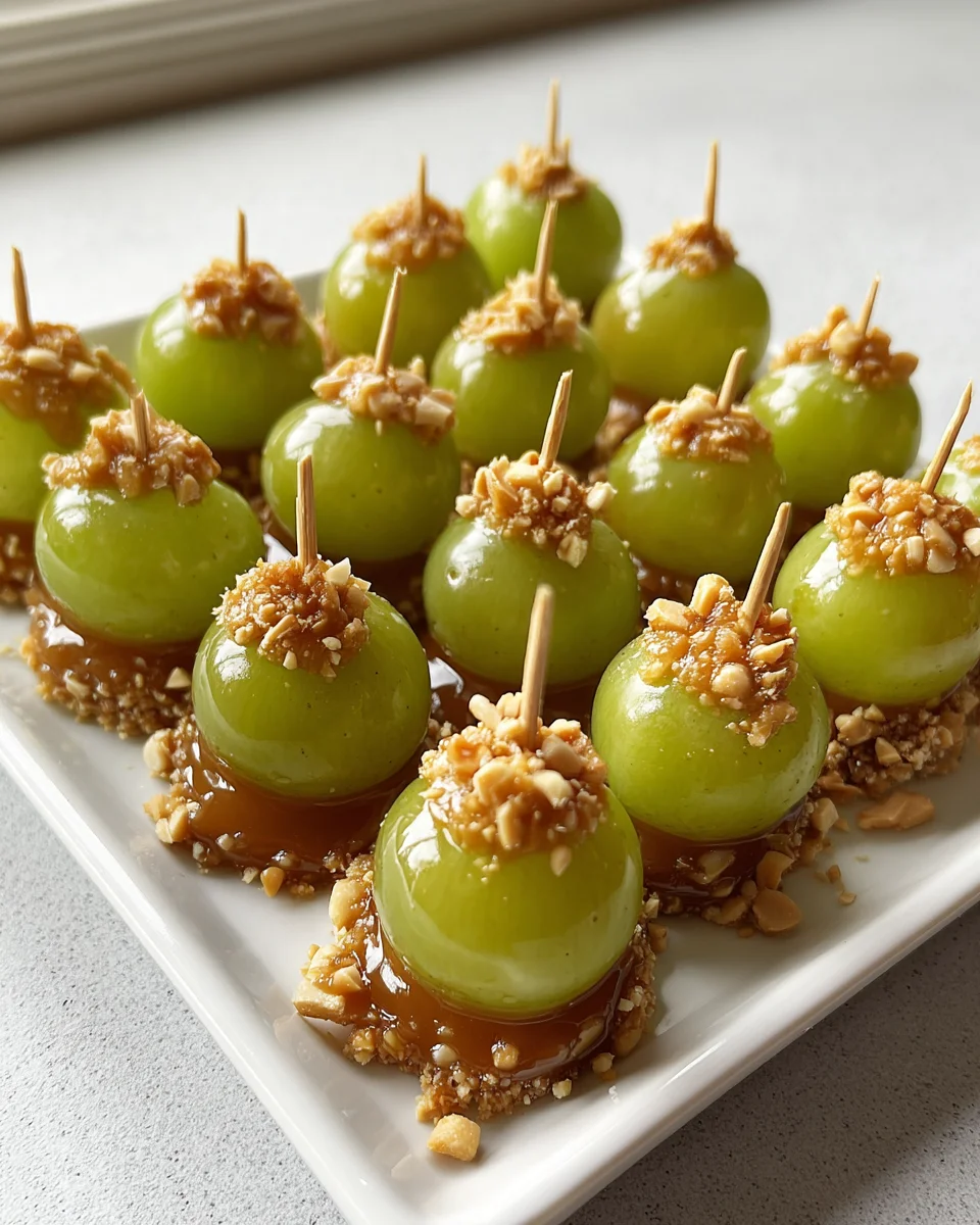 Delicious Caramel Apple Grapes Recipe for Sweet Treat Lovers