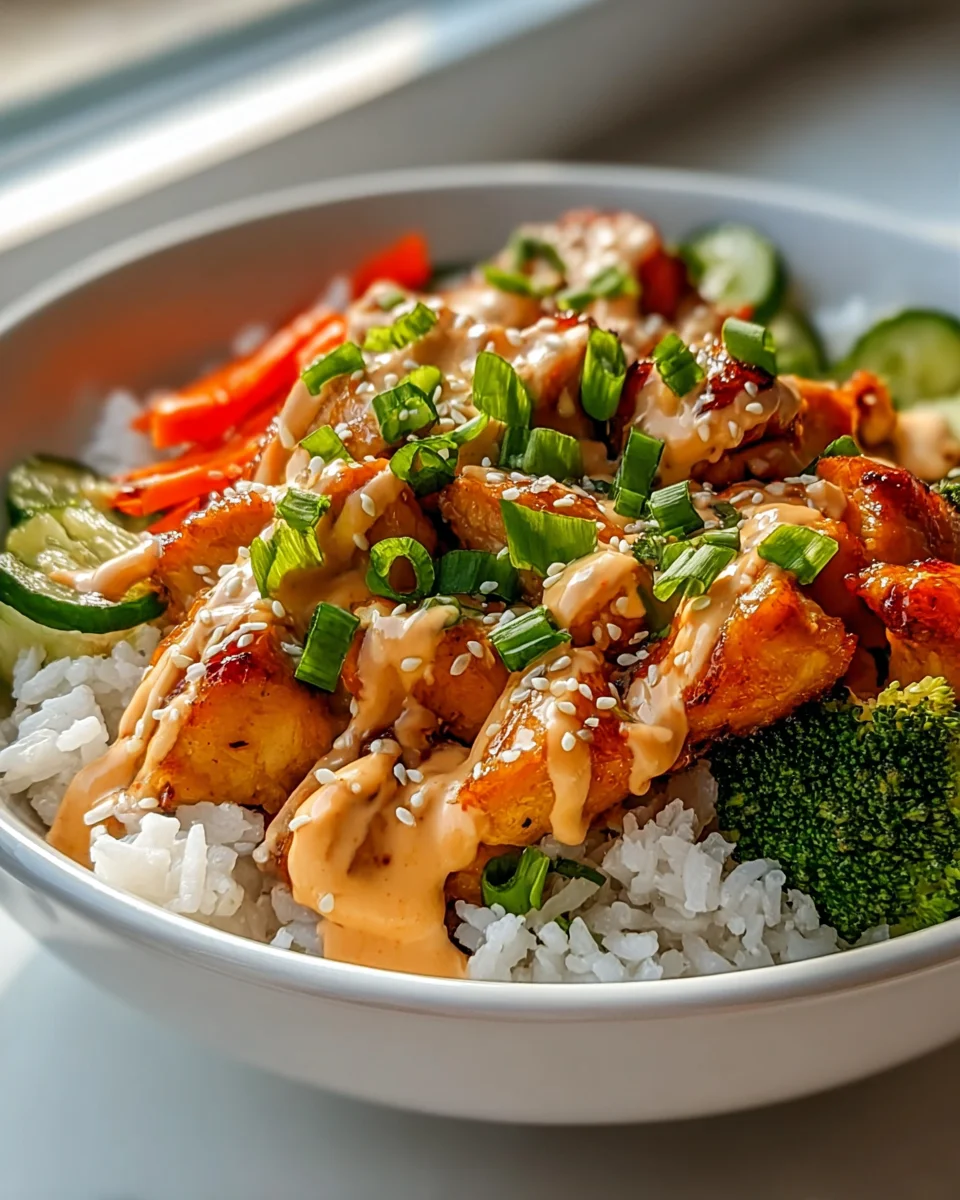 Bang Bang Chicken Bowl: The Ultimate Flavorful Recipe!