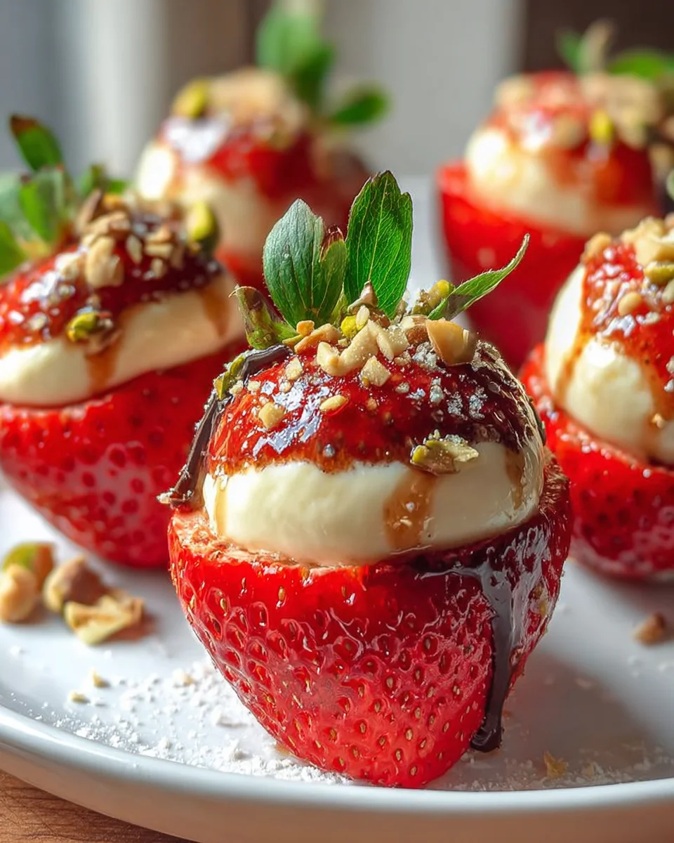 Cheesecake Stuffed Strawberries: A Delightful Dessert Treat