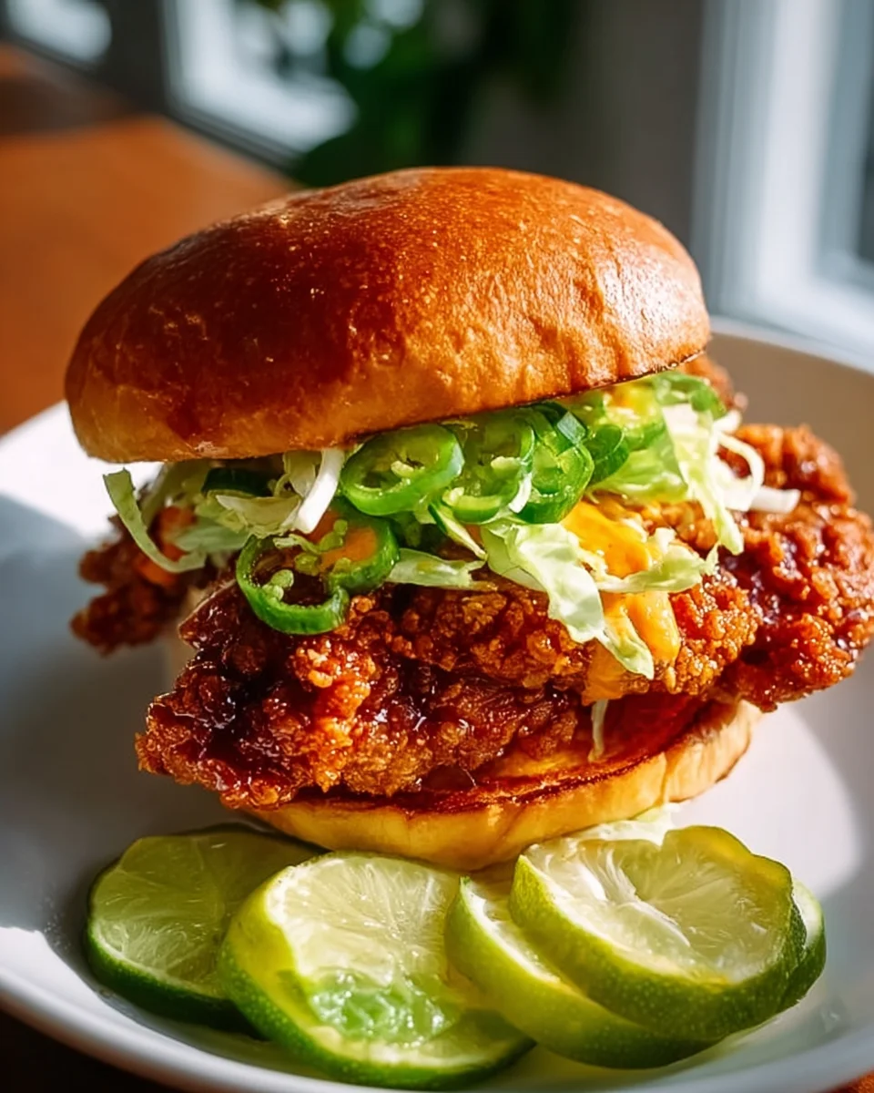 Craving Thai Fried Chicken Sandwich? This is The One!
