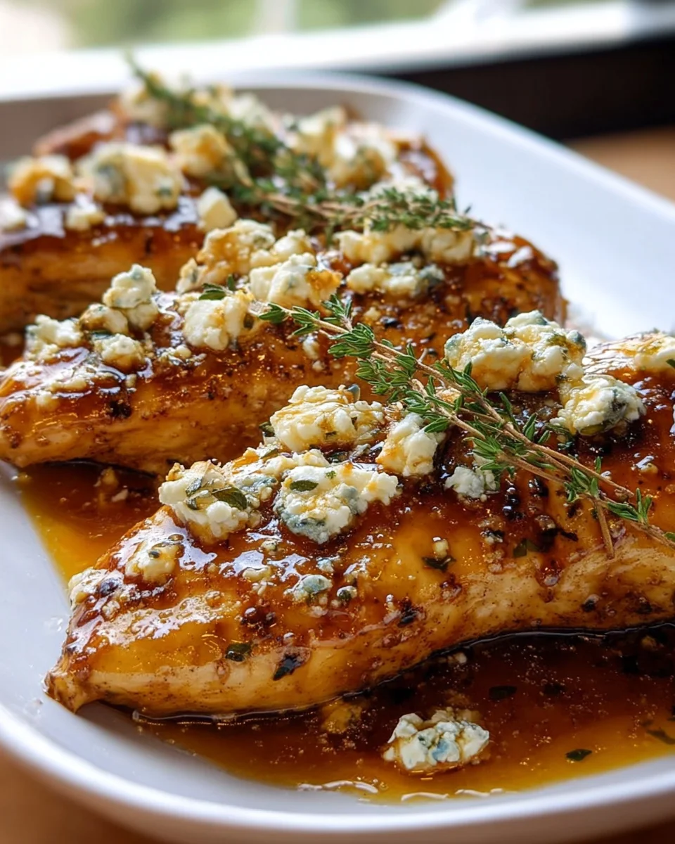 Hot Honey Infused Feta Chicken: A Sweet and Savory Delight