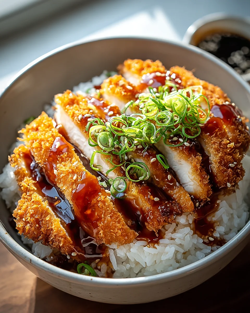 Irresistible Beef Katsu Bowls with Tonkatsu Sauce Recipe